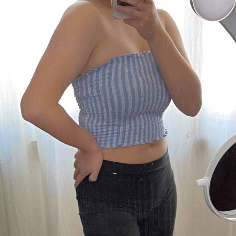 Scrunched Tube Top